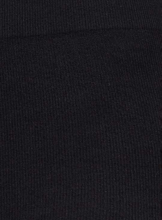 Women Ribbed Cycling Shorts