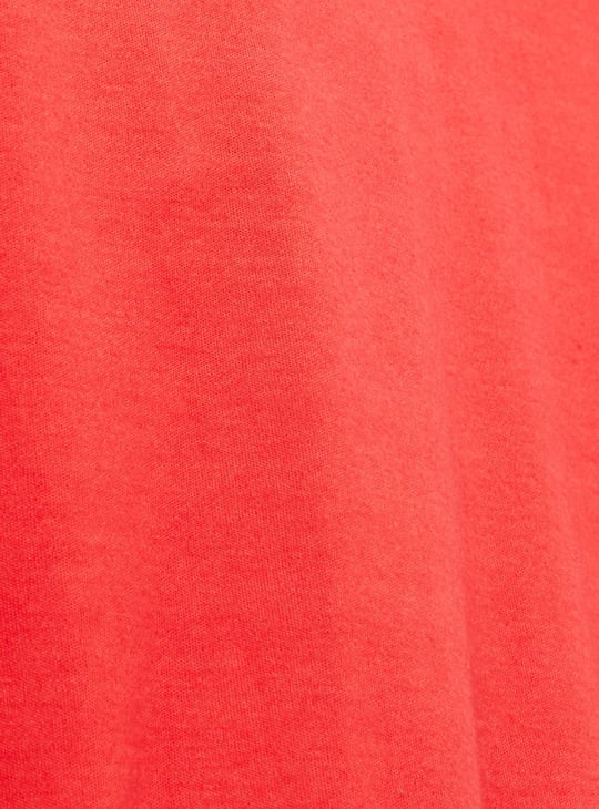 Men Oversized Back Printed T-shirt