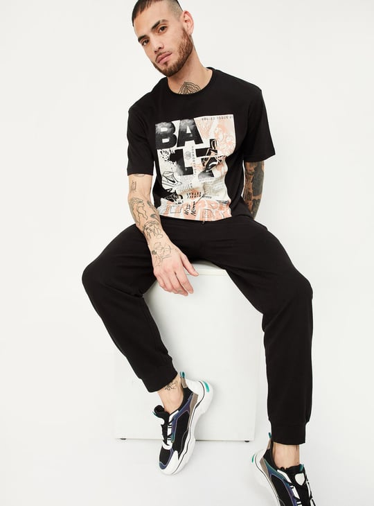 Men Sports Graphic T-shirt