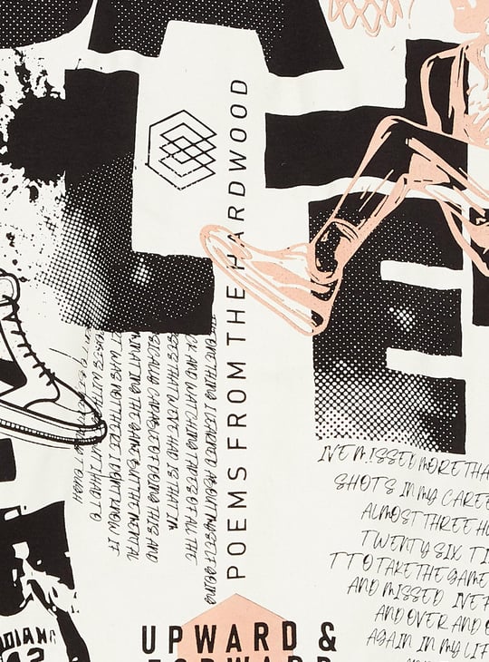 Men Sports Graphic T-shirt