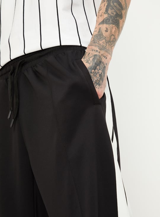 Men Side Taped Track Pants