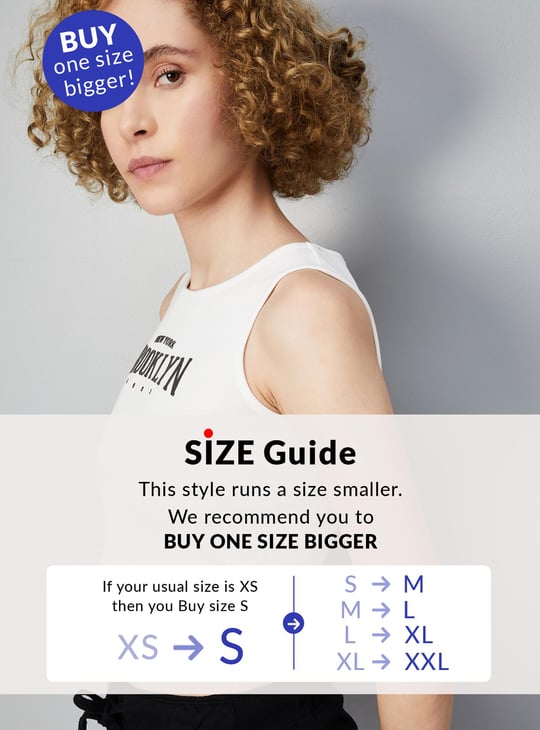 Women Printed Crop Tank Top