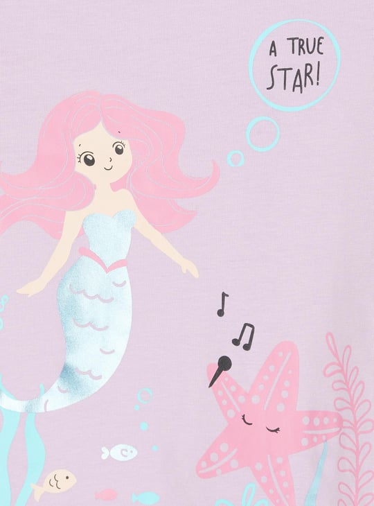 Girls Graphic Printed T-shirt