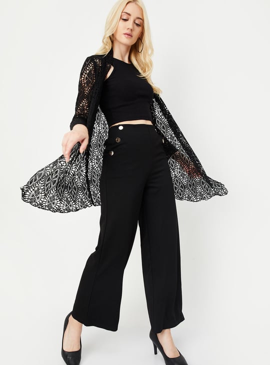 Women Lace Design Shrug