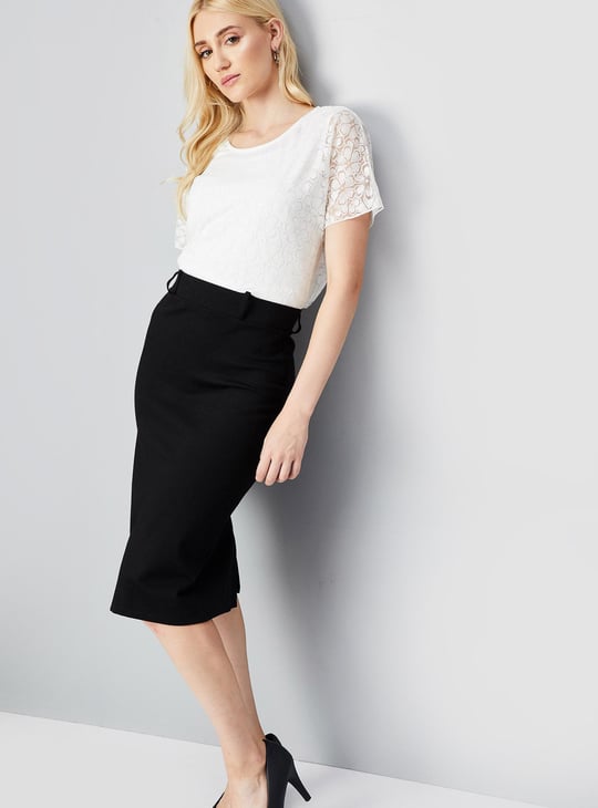Women Floral Knit Top