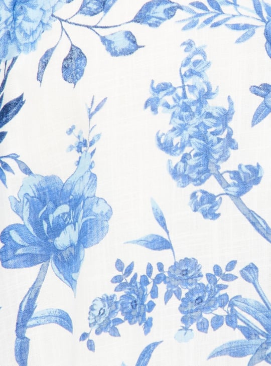 Women Floral Printed Midi Skirt