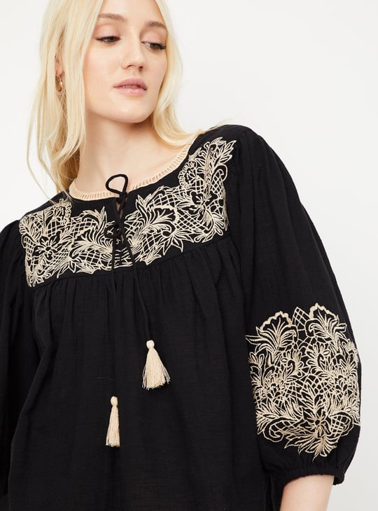 Women Embroidered Top