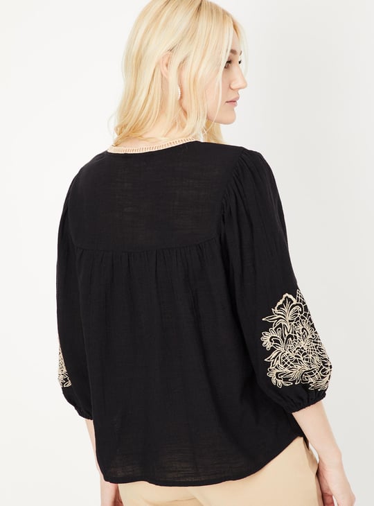Women Embroidered Top