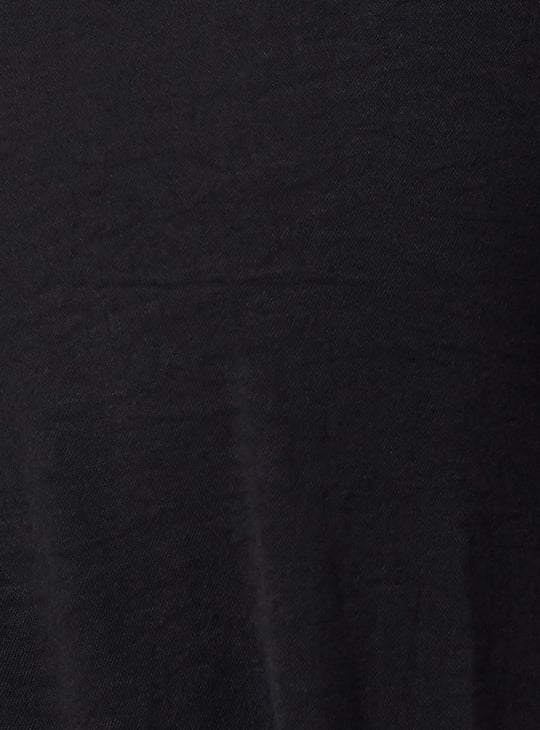 Women Solid Shirt Dress