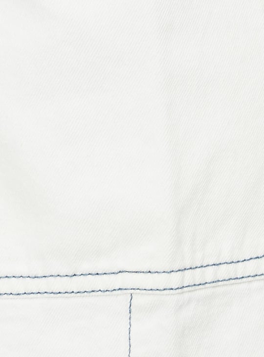 Women Denim Utility Mini Skirt