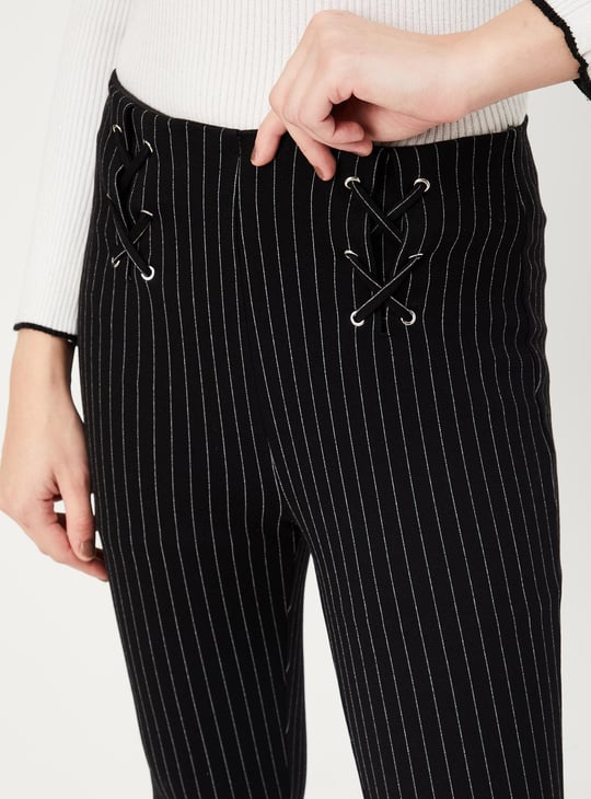 Supreme Striped Wool Trouser 不適切 Black 32