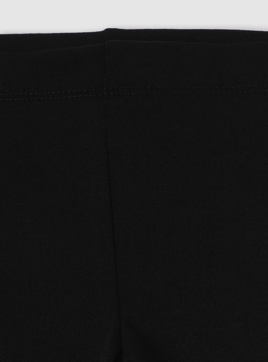 Girls Solid Cycling Shorts