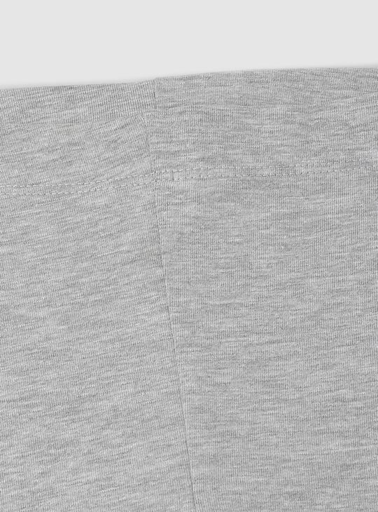 Girls Solid Cycling Shorts