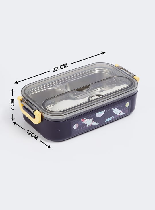 Kids Printed Double Decker Lunch Box