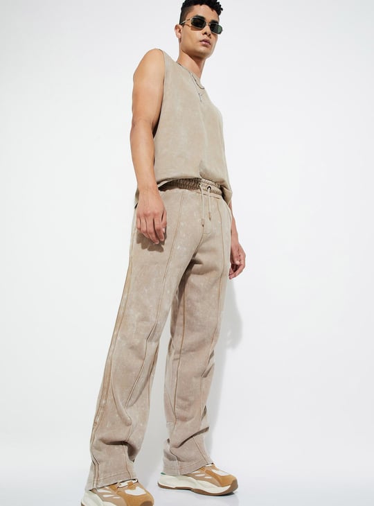 URB_N Men Solid Athleisure Track Pants