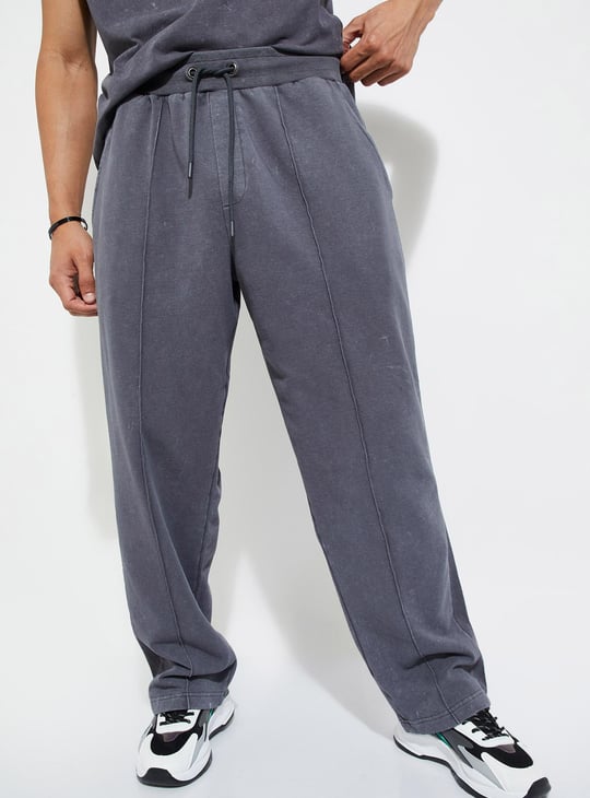 URB_N Men Solid Athleisure Track Pants
