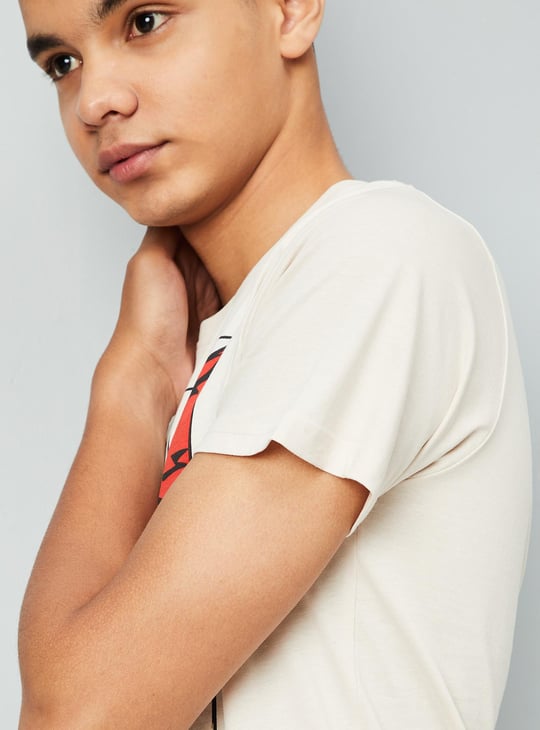 Boys Anime Printed T-shirt