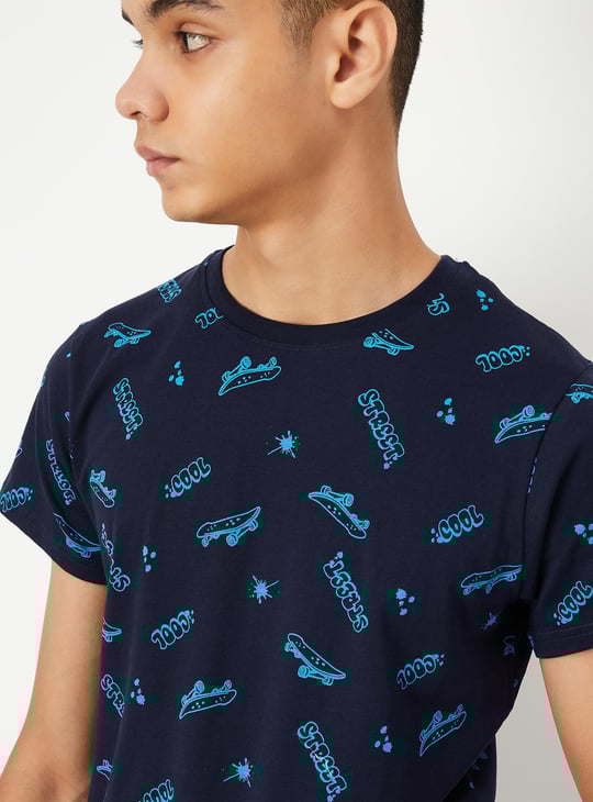 Boys All-Over Print T-shirt