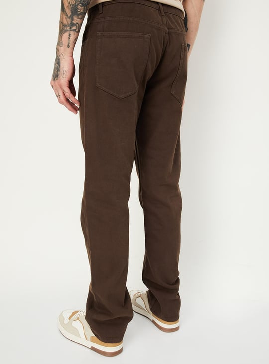 Men Regular Fit Coloured Jeans