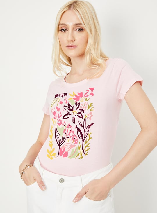 Women Graphic Printed T-shirt