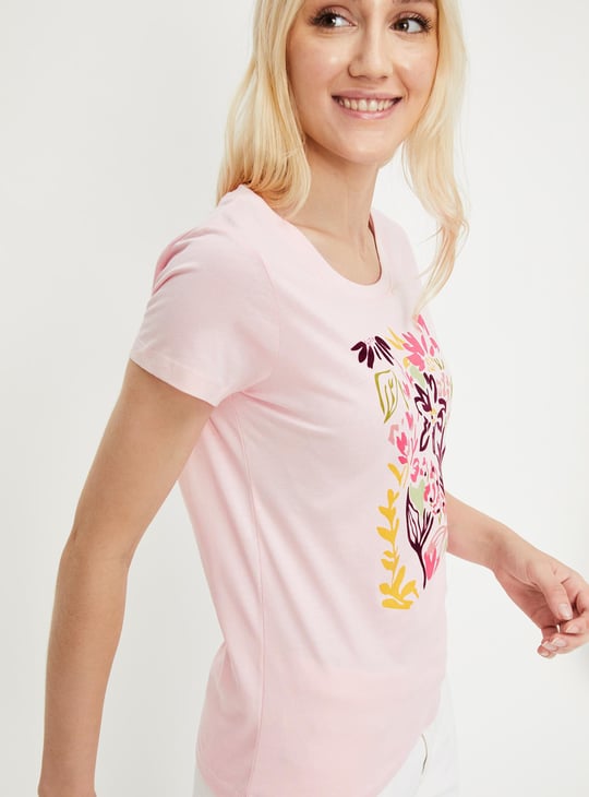 Women Graphic Printed T-shirt
