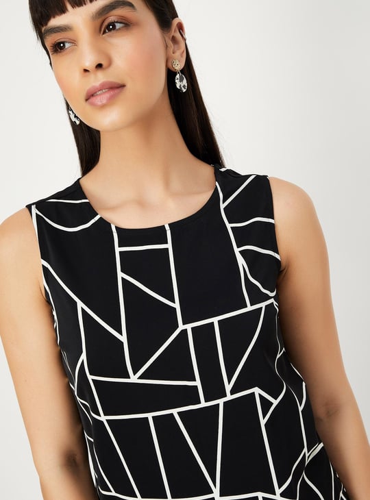 Women Printed Sleeveless Top