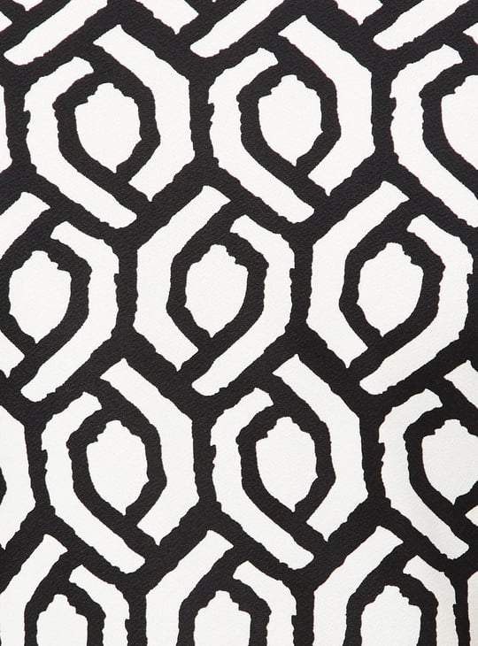 Women Printed Wrap Dress