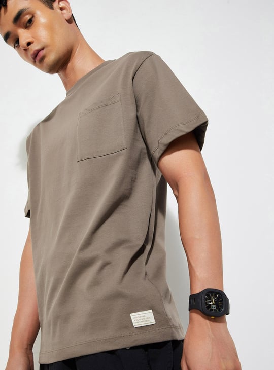URB_N Men Oversized Solid T-shirt