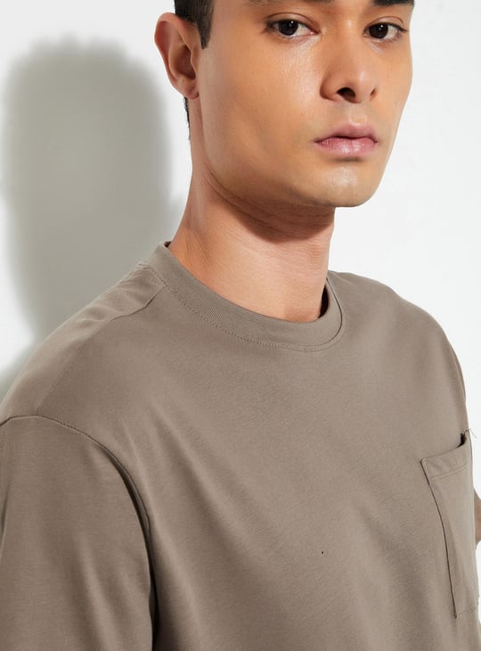 URB_N Men Oversized Solid T-shirt