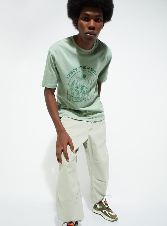 URB_N Men Regular Fit Graphic T-shirt
