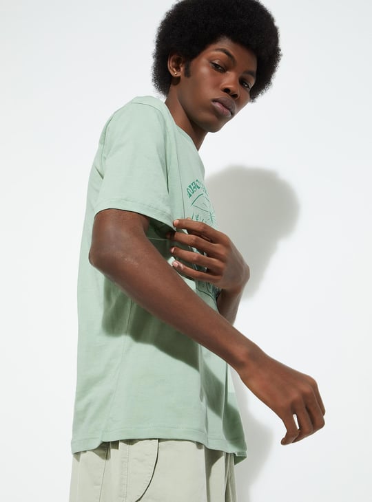 URB_N Men Regular Fit Graphic T-shirt