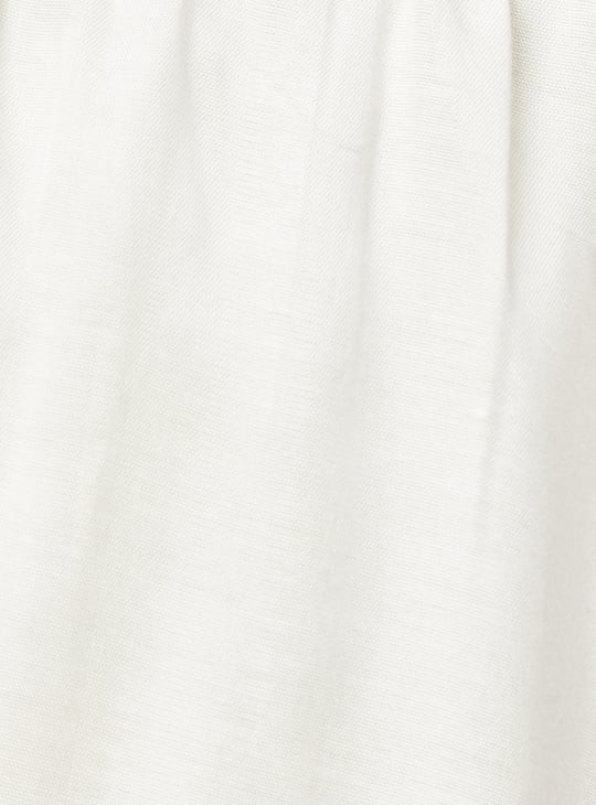 Women Embroidered Front Slit Kurta with Palazzos