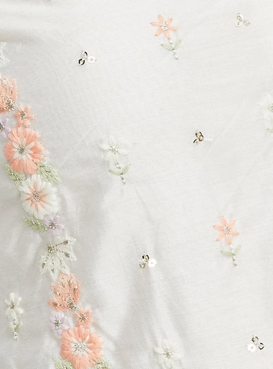 Women Embroidered Front Slit Kurta with Palazzos