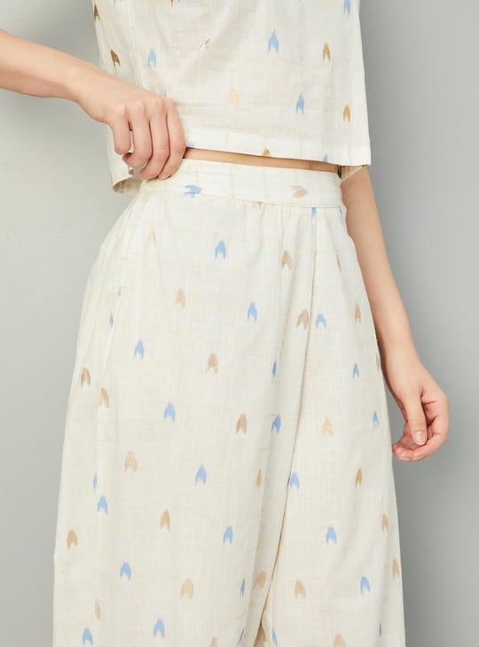 Women Printed Layered Kurta Set