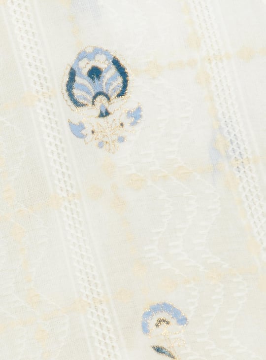 Women Printed Layered Kurta Set