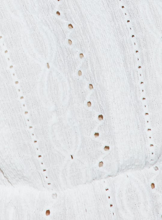 URB_N Women Schiffili Peplum Top