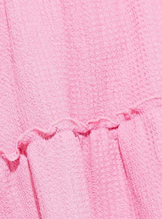 URB_N Women Textured Mini Skirt