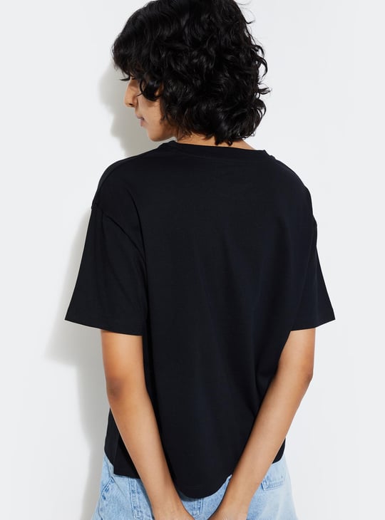 URB_N Women Stranger Things Printed T-shirt