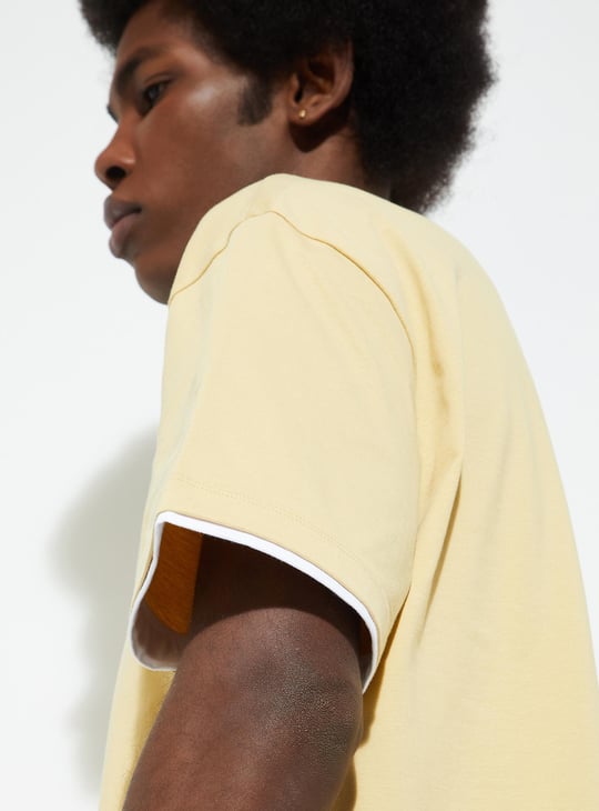 URB_N Men Oversized Solid T-shirt