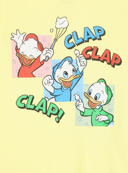 Boys Duck Tales Printed T-shirt