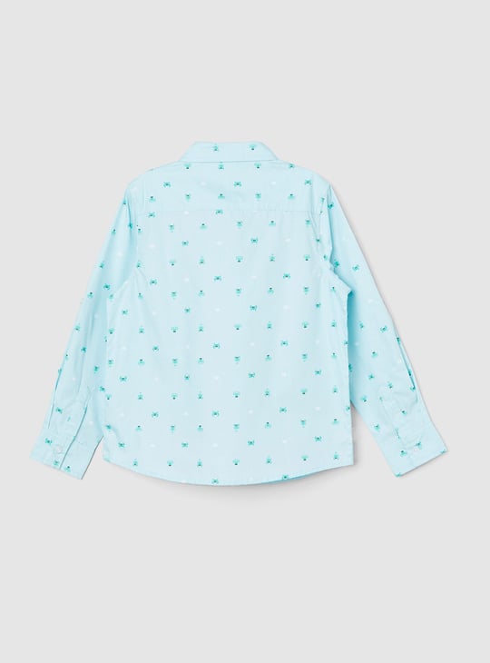Boys All-Over Printed Shirt
