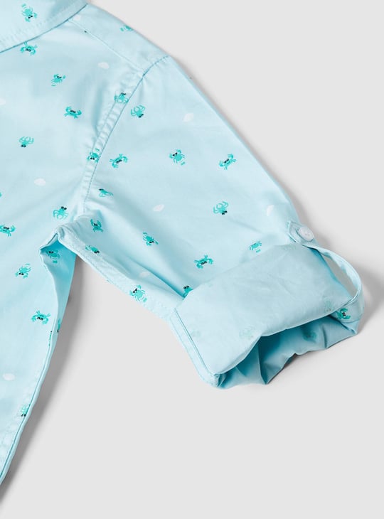 Boys All-Over Printed Shirt