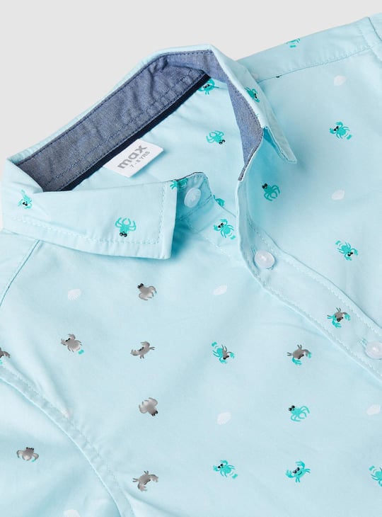 Boys All-Over Printed Shirt