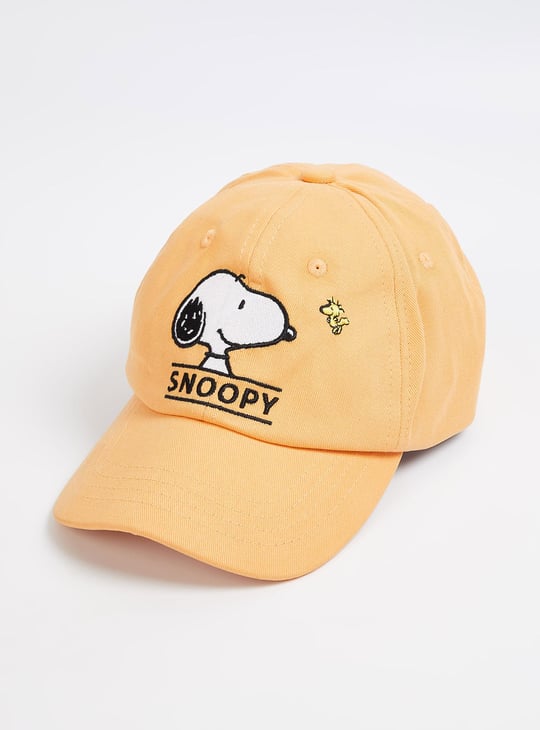Boys Snoopy Embroidered Baseball Cap