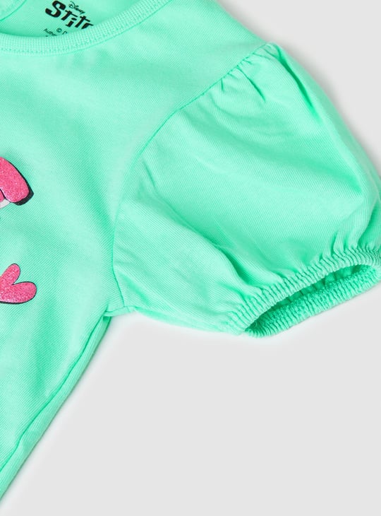Girls Lilo & Stitch Printed Top
