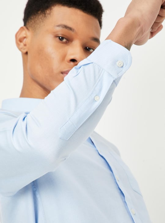 Men Regular Fit Solid Shirt