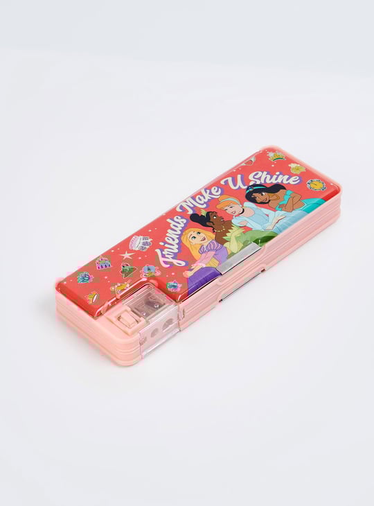 Girls Disney Princess Magnetic Pencil Box