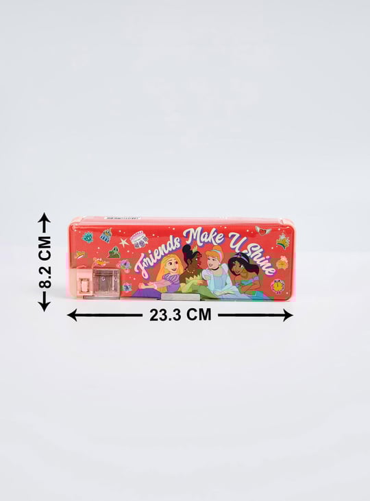 Girls Disney Princess Magnetic Pencil Box
