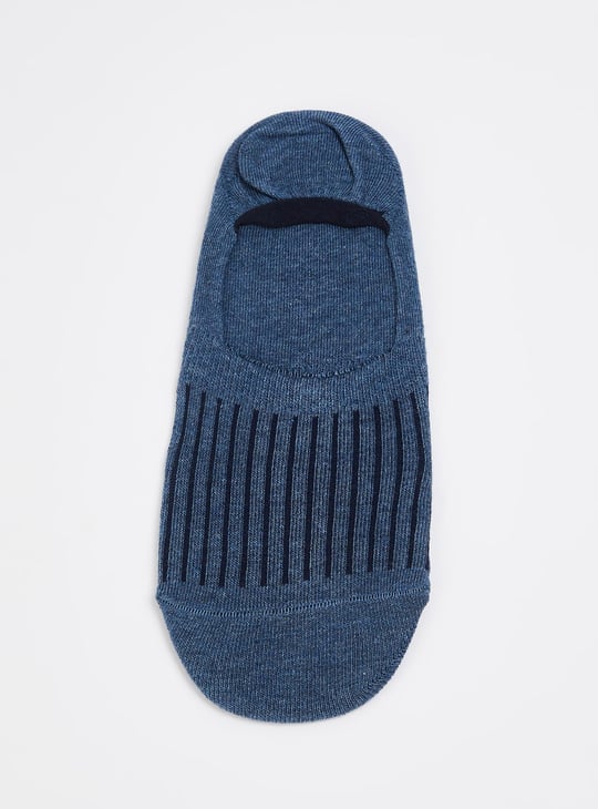 Men Assorted No-Show Socks - Pack of 3