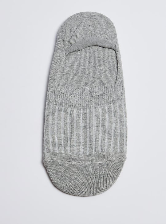 Men Assorted No-Show Socks - Pack of 3